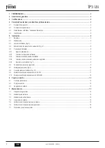 Preview for 2 page of Ferroli TP3 LN 1060 Instruction For Use, Installation And Assembly