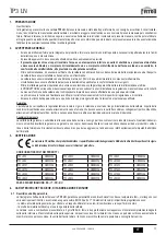 Preview for 17 page of Ferroli TP3 LN 1060 Instruction For Use, Installation And Assembly