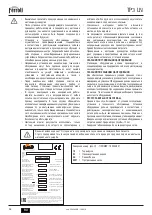 Preview for 58 page of Ferroli TP3 LN 1060 Instruction For Use, Installation And Assembly