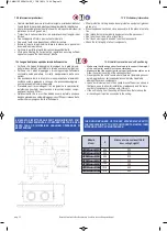 Предварительный просмотр 11 страницы Ferroli UT REC micro E 100H Instructions For Installation, Use And Maintenance Manual