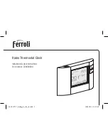 Ferroli ZU0800009 Installation & User'S Instructions preview