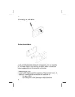 Preview for 7 page of Ferroli ZU0800013 Installation & User'S Instructions