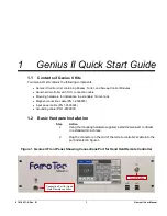 Preview for 9 page of ferrotec Genius II Quick Start Manual