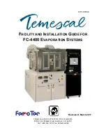 Preview for 1 page of ferrotec Temescal FC-4400 Facility And Installation Manual