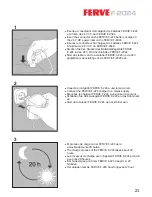 Preview for 23 page of Ferve F-2024 Operating Instructions Manual