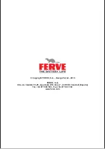 Предварительный просмотр 12 страницы Ferve F-2201 Manual