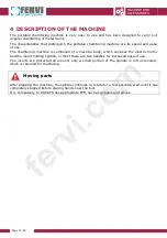 Предварительный просмотр 10 страницы Fervi 0022 Operation And Maintenance Manual