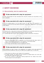 Preview for 5 page of Fervi 0232 Operation And Maintenance Manual