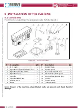 Предварительный просмотр 28 страницы Fervi 0260 Operation And Maintenance Manual