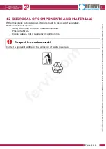 Предварительный просмотр 39 страницы Fervi 0260 Operation And Maintenance Manual