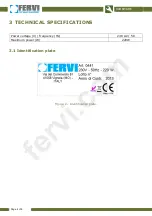 Preview for 6 page of Fervi 0441 Operation And Maintenance Manual