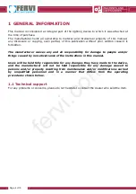 Preview for 4 page of Fervi 0538 Operation And Maintenance Manual