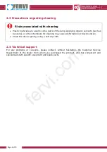 Preview for 6 page of Fervi 0538 Operation And Maintenance Manual