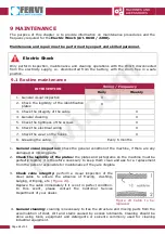 Preview for 28 page of Fervi 0630/2200 Operation And Maintenance Manual