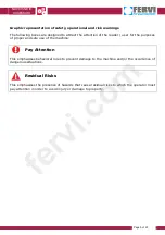 Предварительный просмотр 5 страницы Fervi 0654/06F User And Maintenance Manual