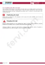 Preview for 14 page of Fervi 0654/06F User And Maintenance Manual