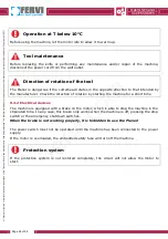 Preview for 28 page of Fervi 0749 Use And Maintenance Manual