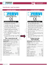 Preview for 14 page of Fervi 0782 Use And Maintenance Manual