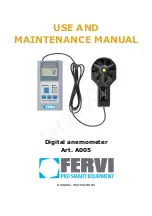 Fervi A005 Use And Maintenance Manual preview