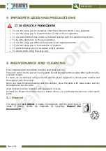 Preview for 8 page of Fervi A601A Operation And Maintenance Manual