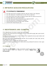 Preview for 8 page of Fervi A902A Operation And Maintenance Manual