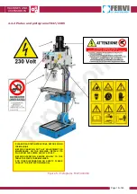 Предварительный просмотр 15 страницы Fervi t047/230v User And Maintenance Manual