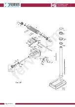 Preview for 48 page of Fervi t047/230v User And Maintenance Manual