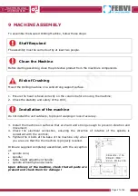 Preview for 27 page of Fervi T066 Operation And Maintenance Manual