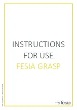 Preview for 1 page of Fesia Grasp Instructions For Use Manual