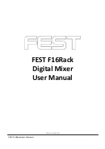 Предварительный просмотр 1 страницы FEST F16Rack User Manual