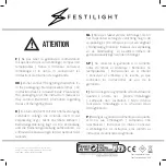 Preview for 2 page of festilight SPLENDID 70215-9 Manual