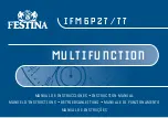 Preview for 1 page of Festina F16454 Instruction Manual