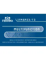 Preview for 1 page of Festina IFM6P23/73 Instruction Manual