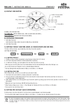 Предварительный просмотр 3 страницы Festina IFM6P29/79 Instruction Manual