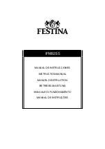 Festina IFM82S5 Instruction Manual preview