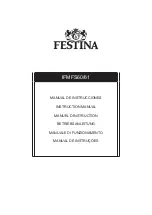 Festina IFMFS60 Instruction Manual preview