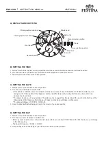 Preview for 4 page of Festina IFMFS80 Instruction Manual