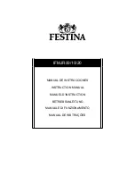 Festina IFMJR00 Instruction Manual preview