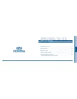 Preview for 11 page of Festina IFMJS05 Instruction Manual