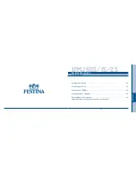 Preview for 15 page of Festina IFMJS05 Instruction Manual