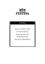 Festina IFMOS00 Instruction Manual preview