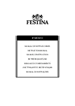 Festina IFMOS10 Instruction Manual preview