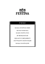 Festina IFMOS20 Instruction Manual preview