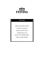 Festina IFMOS62 Instruction Manual preview