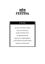 Festina IFMOS80 Instruction Manual preview