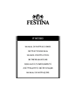 Preview for 1 page of Festina IFMOS80 Instruction Manual