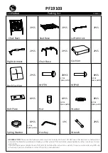 Preview for 3 page of Festival Depot PF19103 Assembly Instructions