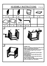 Preview for 2 page of Festival Depot PF20128 Assembly Instructions Manual