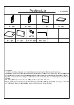 Preview for 3 page of Festival Depot PF20128 Assembly Instructions Manual