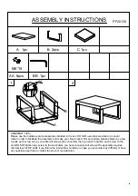 Preview for 5 page of Festival Depot PF20128 Assembly Instructions Manual